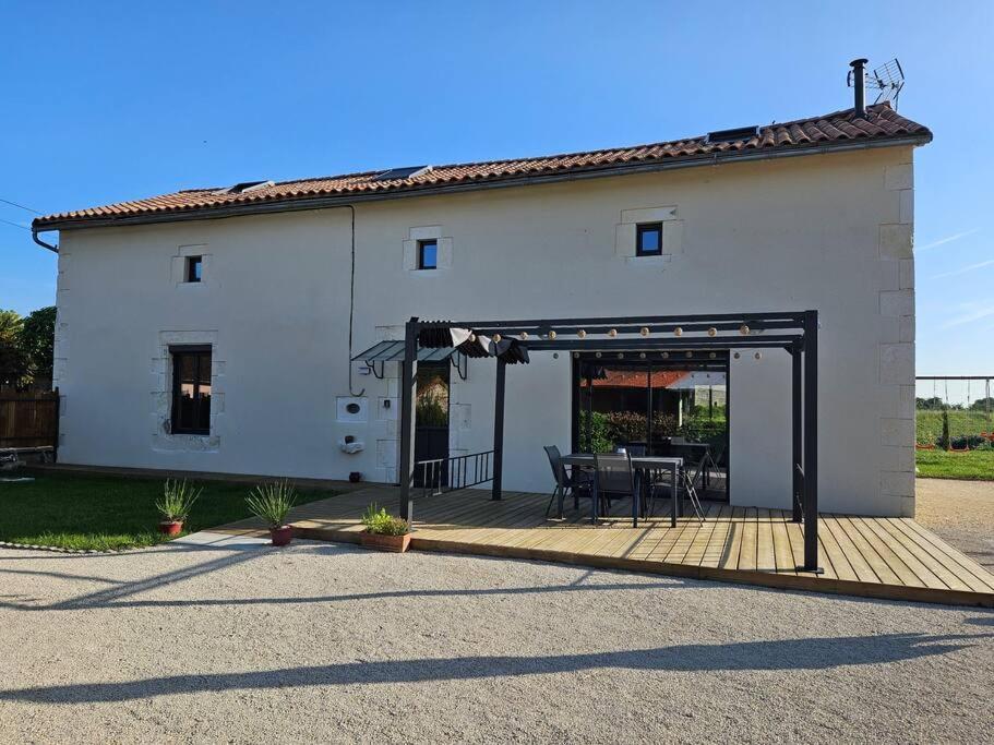 Maison Poitevine 9/10 Personnes Chaunay Exteriör bild
